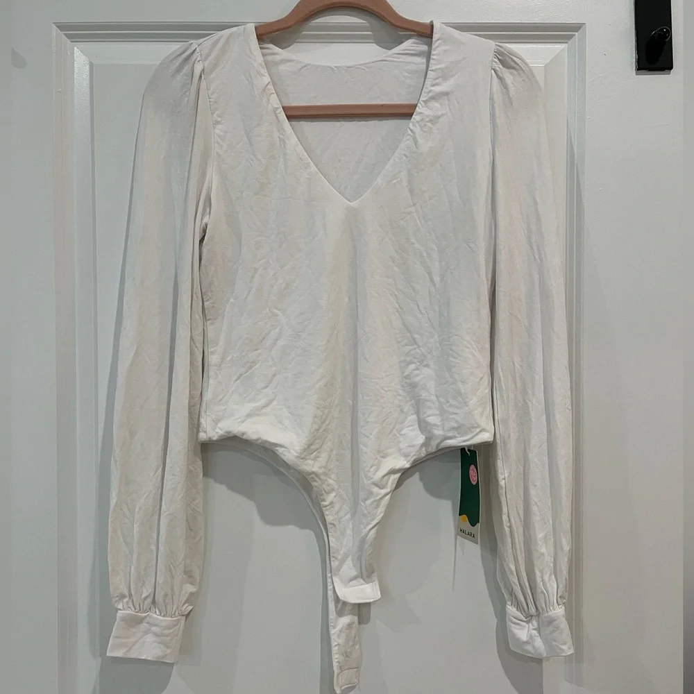 Halara V Neck Bodysuit